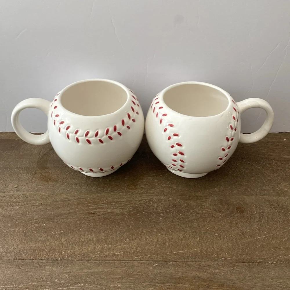 Teleflora‎ Gifts Set of 2 Baseball Coffee Mugs